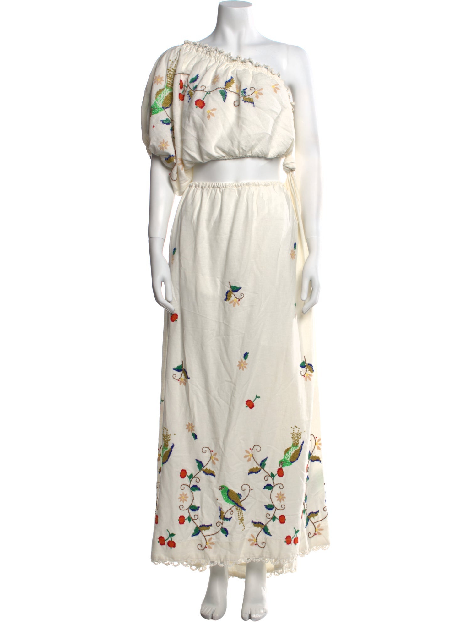 Farm Rio Linen Long Dress